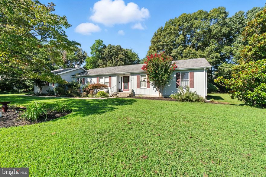 Nestled on a private cul-de-sac peninsula in the highly desirable Prospect Bay community, this 3-bedroom, 2-bath rancher offers water views from both the front and back. From the front, enjoy tranquil vistas of Little Greenwood Creek, while the backyard looks out to scenic Prospect Bay. Set on a full acre, this home features a single-level layout ready for your personal touch. The primary suite includes its own bath, while two additional guest bedrooms share a full hall bath. With a spacious setting and endless potential, the home is ready for you to make it your own. As a resident of Prospect Bay, you’ll enjoy resort-style amenities including an 18-hole golf course, tennis and pickleball courts, community pool, marina with boat ramp, and a clubhouse with dining. This is your opportunity to create the Eastern Shore retreat you’ve been dreaming of—just 15 minutes from the Bay Bridge, yet worlds away from the hustle.