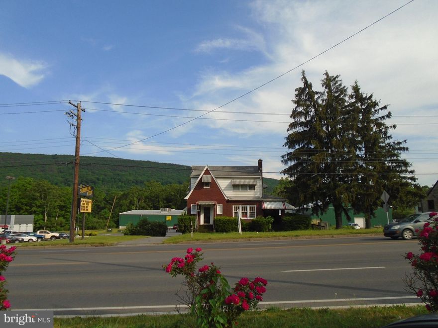 Prime commercial location in the center of Lavale. 0.36 acre lot with 116' of road frontage on National Hwy.  High-traffic area for your business! The property is being leased "as-is".