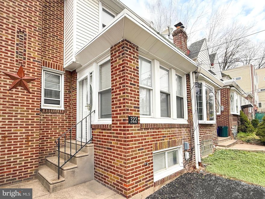 This gorgeous Manayunk 3 bed , 2 bath rental (available 6/1/25) is a perfect blend of updated, modern amenities and original character.  And best of all, there is parking space for two stacked cars accessed from an alley behind the house.  This is so rare in Manayunk!  Sunlight streams into the window-filled entryway and sitting area of 322 Leverington Ave. Hardwood floors span the open concept living, dining, and kitchen areas of the home. The non-functioning fireplace is a lovely focal point for the living room, that provides the perfect gathering space. The first floor also features a gorgeous full bathroom with stone and tile shower. The recently renovated kitchen includes granite countertops, dishwasher, built in microwave, plenty of cabinetry, and a peninsula.  Outside there is a huge two-tier painted deck (15x25).  This is a great place for gathering on warm evenings.  
Traveling up the stairs you will find three large (for Manayunk) bedrooms with beautiful hardwood, all with closets, and a full bath with a tub/shower.   The painted basement provides an extra space for storage, exercise, or even comfortably hanging out.  The basement has a laundry area and a separate storage “garage.” Tenant responsible for gas, electric, internet, cable, and snow removal.  Close to Ivy Ridge train station and just up the road from all Main Street in Manayunk has to offer.  Easy location with access to main arteries of travel to Center City, King of Prussia & more!