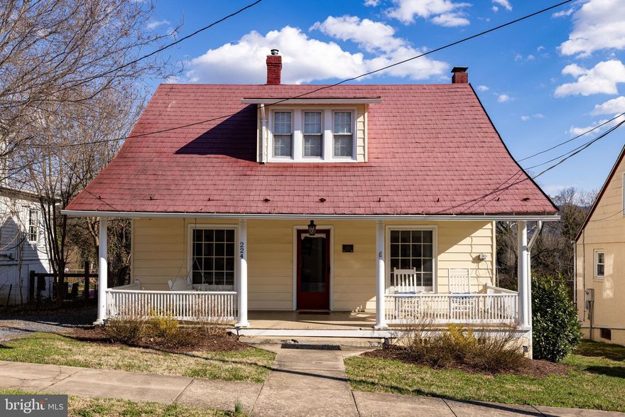 Rich with character and timeless appeal, this inviting home blends historic charm with thoughtful modern updates.
Inside, the home offers three bedrooms and two baths, with comfortable living spaces designed for gathering and relaxation. The updated kitchen is well equipped , while the dining and living areas provide warm, welcoming spaces for entertaining or quiet evenings at home.
The property captures the essence of the Shenandoah Valley with peaceful views of the Blue Ridge Mountains and surrounding countryside from the back deck.
Located about two blocks away from downtown Woodstock, the Beckford House places you minutes from local favorites including Woodstock Cafe, Woodstock Brewhouse, Flour to Fork, and many other local favorites. Outdoor enthusiasts will appreciate the home’s proximity to hiking, fishing, kayaking, and the natural beauty of the Shenandoah Valley, with Shenandoah National Park just a short drive away.
Whether you're searching for a full-time residence, weekend getaway, or investment opportunity, the Beckford House offers an exceptional blend of historic charm, modern comfort, and an unbeatable location in the heart of Woodstock. Owner real estate licensee.
