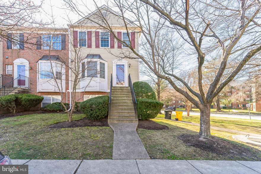 FANTASTIC end-unit, 2 level townhouse located in highly desirable Sycamore Mews in Crofton! The main level features foyer hallway with powder room, eat-in kitchen, living/dining combo and fireplace in living area. Large deck off main level. Upper level features 2 spacious bedrooms as well as the master bedroom suite with vaulted ceiling, private bathroom, and walk-in closet. Lower level is laundry area and exit to fenced backyard/patio area. 2 assigned parking spots. Walking distance to Wellfleet pool/tennis court and Nantucket elementary school. Walkability to Waugh Chapel and Crofton Village shopping center. Close to MARC train, BWI, Ft Meade/NSA, and all major highways. Central location to DC, Baltimore, and Annapolis.