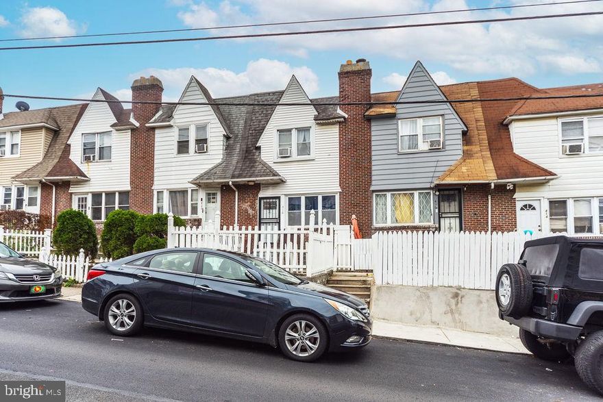 Welcome to this beautiful 4-bedroom, 2-bathroom home is perfectly situated in Upper Darby only less than a mile away from 69th Street public transportation. The first floor offers a bright and welcoming living room, a formal dining area, and a spacious beautiful kitchen with an island ideal for everyday living and entertaining. Gleaming tiles floors flow throughout, adding warmth and elegance. Upstairs, you’ll find three generously sized bedrooms and a full bathroom. The finished basement provides additional living space, featuring a bonus room, a full bathroom with a standing shower.  Don’t miss the opportunity to own this move-in ready gem in one of Upper Darby’s most convenient neighborhoods—schedule your showing today!
