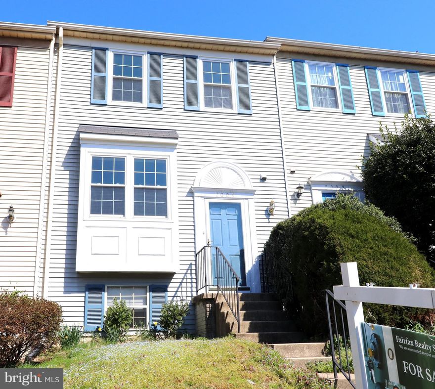 Charming 3-level has been tastefully updated throughout! Features include decorator paint, gleaming hardwood floors on main & Spacious Kitchen offers , granite counters , custom tile backsplash & functional living  room. Upper level boasts three Bedrooms plus two full Bathrooms including Master Suite, lower level provides Rec Room, Laundry/Storage Room & full Bathroom! fenced rear yard with deck access to major commute options including Route 1, I-395/. Just minutes to Potomac town center, shopping center & Ft Belvoir. Please remove shoes or wear booties provided and turn off any lights turned on during the tour.