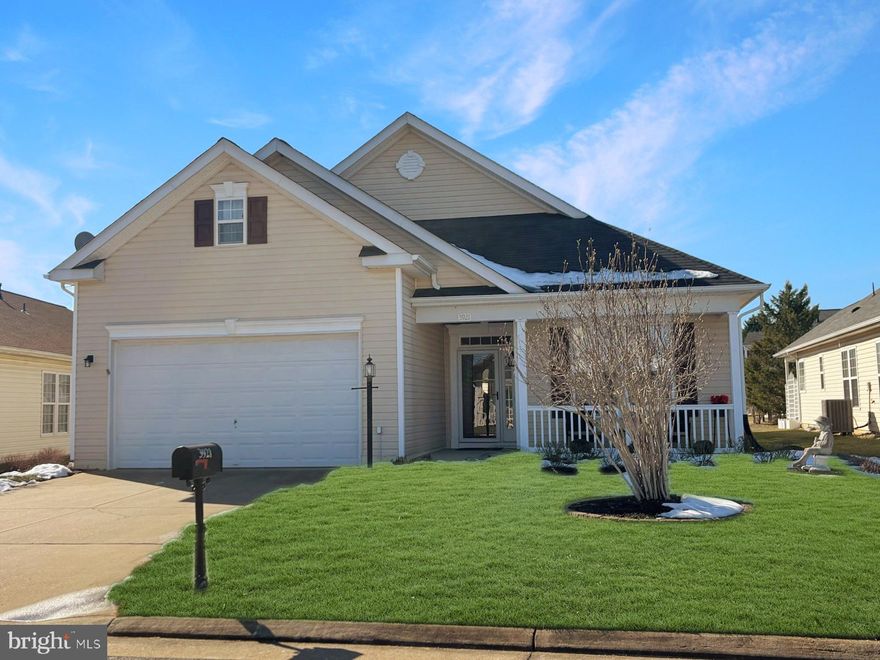 Beautifully maintained home offers easy one-level living with hardwood flooring throughout and ceramic tile in the kitchen and baths. The primary suite features a remodeled bath with a spacious walk-in shower and neutral paint, creating a relaxing retreat. The kitchen is equipped with a cooktop, double ovens, a refrigerator with ice & water, a tile backsplash, and an XL pantry for all your storage needs. The bright and inviting sunroom is filled with natural light and opens to a patio with a remote-controlled awning and a professionally landscaped yard, perfect for relaxing or entertaining. Additional highlights include custom shades, a complete lighting package, abundant closet space, a laundry area with a washer, dryer, and sink, plus an EXTRA finished bonus room above the garage that’s perfect for an office, rec room, or extra bedroom.  This home also includes access to the amazing amenities of the Four Seasons community, making it a truly exceptional find. - AND just a jump onto I95 for easy commuting!