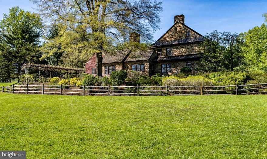 One of the most gorgeous properties to come to market in years, this 50 acre landmark property is in the heart of the former King Ranch. Idyllically set in the famed Unionville countryside and completely surrounded by the members-only Laurels Preserve, the property, setting and buildings are a work of art. Designed with the utmost care by renowned architect John Milner and built to the highest standard by custom builder Jack Conti, the buildings feature an unsurpassed attention to detail and craftsmanship. The landscaping is superb and was designed by famed Philadelphia-based landscape architect, Rodney Robinson. With a main house, pool, pool house, guest quarters over the 5 car garage, separate guest house in a rebuilt log-cabin, 4 stall bank barn with one bedroom apartment, pastures, run-in sheds, a large pond, ha-ha walls, views, walking paths, mature woodlands and more - this unsurpassed country estate is picture perfect through and through.