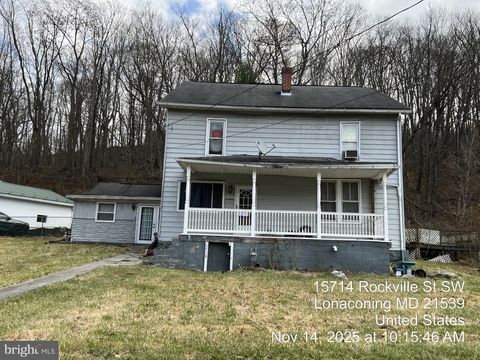 15718 ROCKVILLE STREET SW LONACONING MD 21539