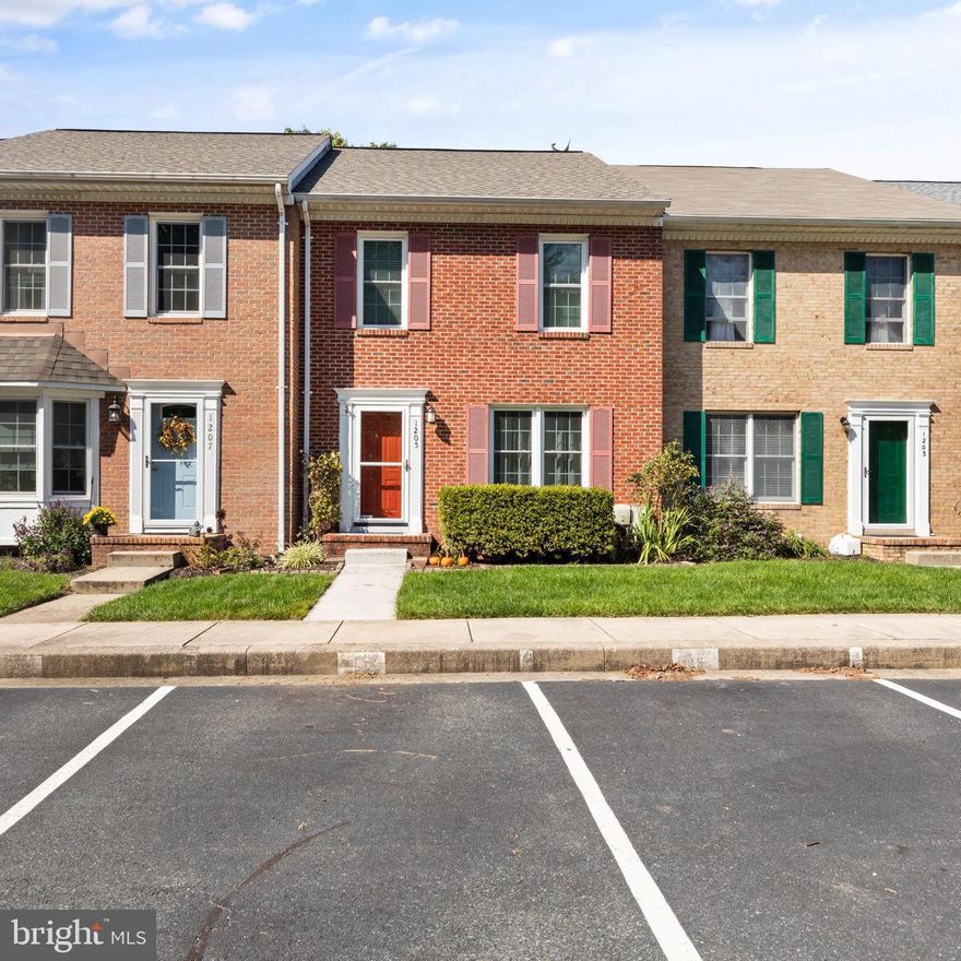 Beautiful brick front townhome in Foxborough Farm community in Bel Air is ready for you!  This 3 bedroom, 3 full and 1 half bath home has everything you are looking for.  Lovely large kitchen with an island and loads of counter space, stainless appliances, and a glass backsplash. Off the kitchen are sliders that lead to the deck which overlooks your private backyard that is fenced in and backs to woods. Upstairs the primary bedroom comes equipped with loads of closet space and an attached en suite bathroom.  The other two bedrooms on this level are spacious and filled with natural light.  The finished basement offers another full bath, a second family room, and a flex space that can be used as a bedroom or a home office. Tons of updates in this spacious and meticulously cared-for home.