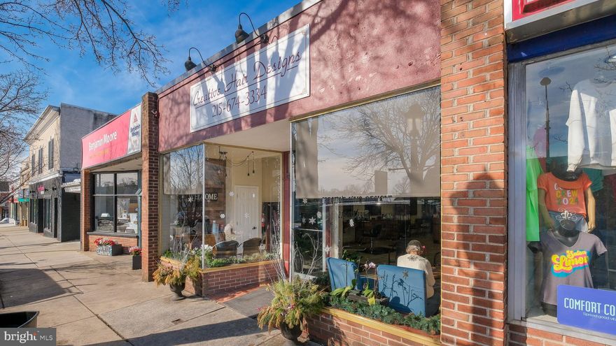 Don’t miss the opportunity to be part of the impressive Commercial Revitalization of Hatboro Boro.  A well maintained 2,178 square foot store is now available.  Note that it is currently leased with an expiration date of October 31, 2027 so you have the advantage of immediately receiving rental income.  The tenant is responsible for general repairs per the lease agreement. Fronting on busy York Road, just five doors down from the brand new upscale apartments at Milliner Lofts it is a prime location.  Additionally you will also enjoy the convenience of private parking in the rear of your store. The lot size is 3,094 square feet with RC2 Zoning (Attached).  With the rapid pace of Commercial Growth in the Boro and the wonderful array of Local Events like the annual Car Show, Holiday Parade, First Fridays and other Fun and Educational Gatherings you will see what it is like to be a big part of bringing positive change and growth to this well respected business community.