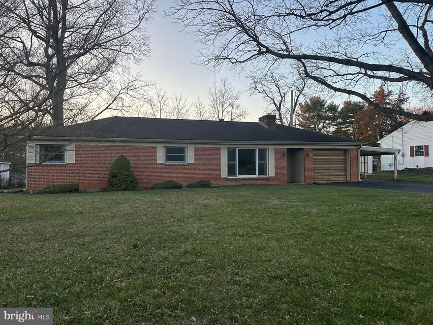 The heart of this home is undoubtedly its large, open kitchen and dining area. This space is perfect for hosting gatherings, whether it’s a cozy family dinner or a lively get-together with friends. The abundant natural light flooding through the windows adds to the inviting atmosphere, making it a place where memories are made.  Relax in the generously sized living room, featuring a stunning wood-burning fireplace that serves as the focal point of the space.  Step outside into your personal retreat! The lovely backyard, surrounded by mature trees, offers a serene environment perfect for bird watching or simply unwinding after a long day. With a well-maintained patio area, you’ll have ample space for outdoor furniture—perfect for summer barbecues, morning coffees, or evening stargazing. This home’s location is unbeatable! You’ll find yourself just moments away from vital amenities like Hagerstown Community College, local shopping centers, and the hospital, ensuring that everything you need is within reach.