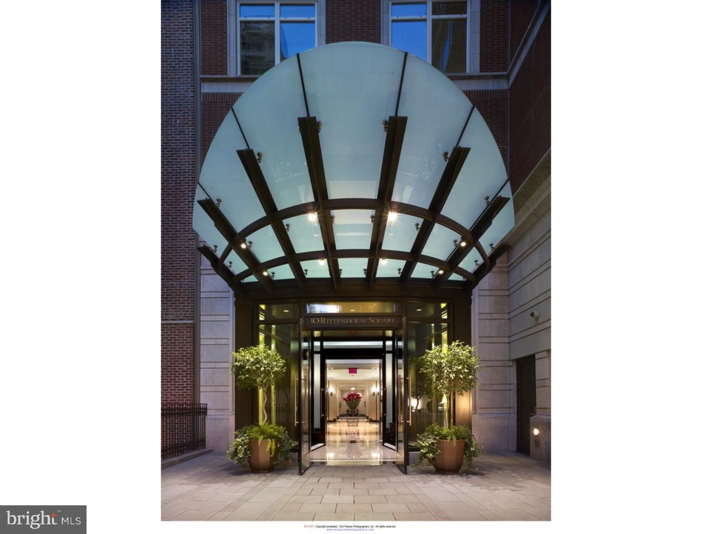 A rare opportunity for the very last brand new condominium left in 10 Rittenhouse which includes a full 10 yr. tax abatement and parking. Enjoy exquisite sunsets from this one of a kind 2 bedroom, 2.5 bath home plus den. Well fit out kitchen with spacious breakfast area, floor to ceiling windows in the 31 ft. living room and dining room, separate den in master bedroom corridor, huge walk-in closets in mstr. bdrm., additional bedroom, and lg. laundry room.