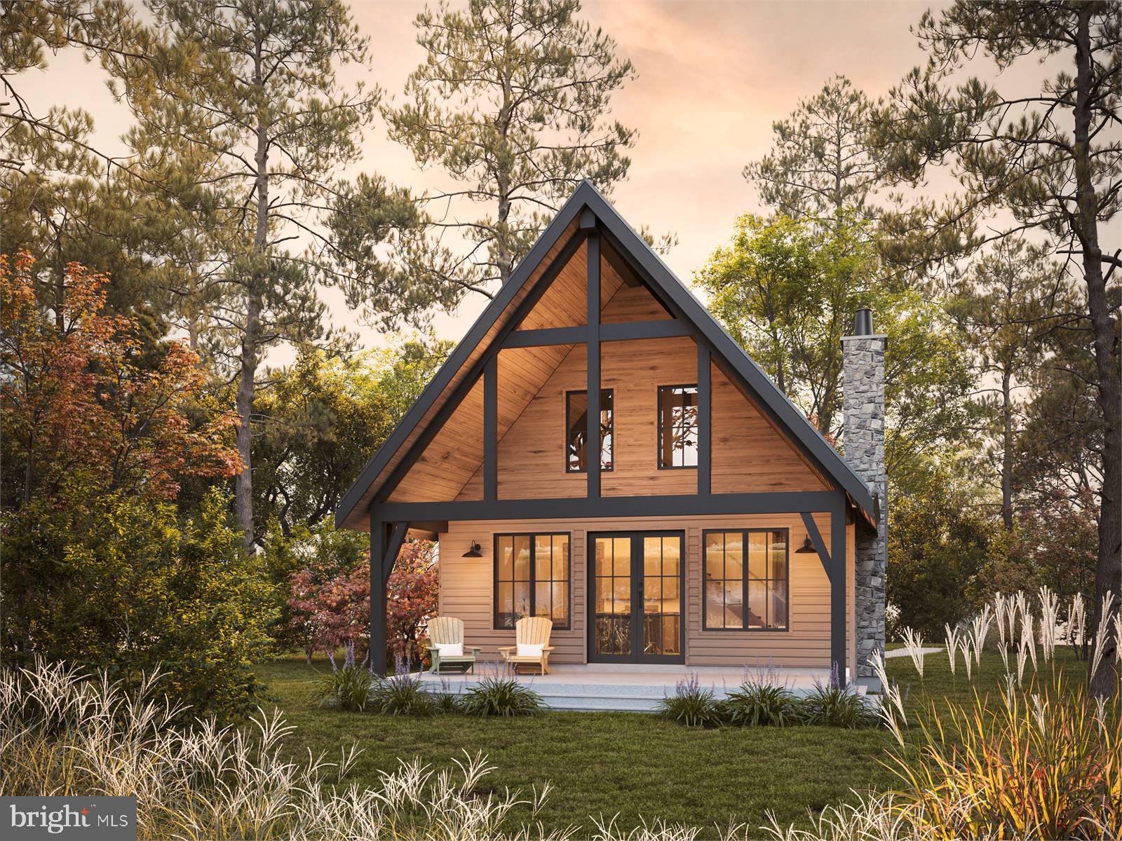 **BRAND NEW Charming Customizable Cottage for Sale steps away from the River!**
TO BE BUILT. PHOTOS ARE EXAMPLE ONLY!
Discover your dream retreat in this brand new 2-bedroom, 2-bath A-Frame cottage nestled on a sprawling 1-acre lot. With customizable floor plans available, you can tailor this home to fit your unique style. Step inside to find luxury vinyl plank flooring, sleek soft-close cabinetry, and beautiful quartz or granite countertops that elevate your living experience.
Just steps away from community river access. Choose from three available lots to secure your slice of paradise. Whether you’re looking for a peaceful getaway or a full time home, this cottage offers the ideal blend of comfort and convenience.
Don't miss out on this opportunity to create the perfect haven—schedule your tour today!
Other floorplans available!