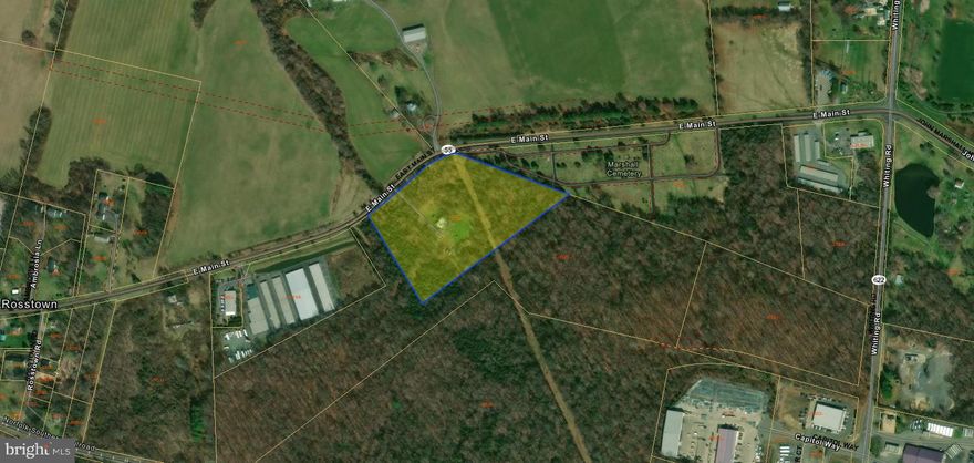 8-acre parcel zoned Industrial (I-1) in Fauquier County. Adjoining an additional 12-24 acres of Industrial Land also currently listed for sale; total assemblage could be up to 32 acres zoned I-1.