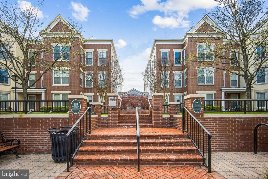 This stunning bright corner unit, situated on the top floor, offers unparalleled luxury living with every detail meticulously designed for comfort and elegance.

As you step inside, you are greeted by vaulted ceilings that create an airy and spacious atmosphere throughout the entire residence. The unit boasts Brazilian cherry floors that exude warmth and sophistication, complemented by extensive millwork that adds a touch of classic charm.

The kitchen features top-of-the-line Sub Zero appliances, quartz countertops, and custom cabinets with ample storage space for all your kitchen essentials. Whether you're preparing a quick meal or hosting a dinner party, this kitchen is sure to impress.

The primary bedroom suite is a sanctuary of relaxation, complete with a luxurious soaking tub, separate shower, double vanities, and exquisite marble countertops. After a long day, unwind in the comfort of your private oasis and indulge in the ultimate self-care experience.

Geothermal HVAC ensures year-round comfort and energy efficiency, while two garage parking spaces and a storage unit provide convenience and additional storage options.

Located just steps away from the Metro, dining options, Harris Teeter, and Trader Joe's, this residence offers the perfect blend of urban convenience and suburban tranquility. Whether you're strolling along historic streets or exploring vibrant local attractions, you'll love coming home to this exceptional property in the heart of Old Town Alexandria.

Features included in the building are a gym, grilling area and elevators.  This unit also comes with a temperature controlled storage