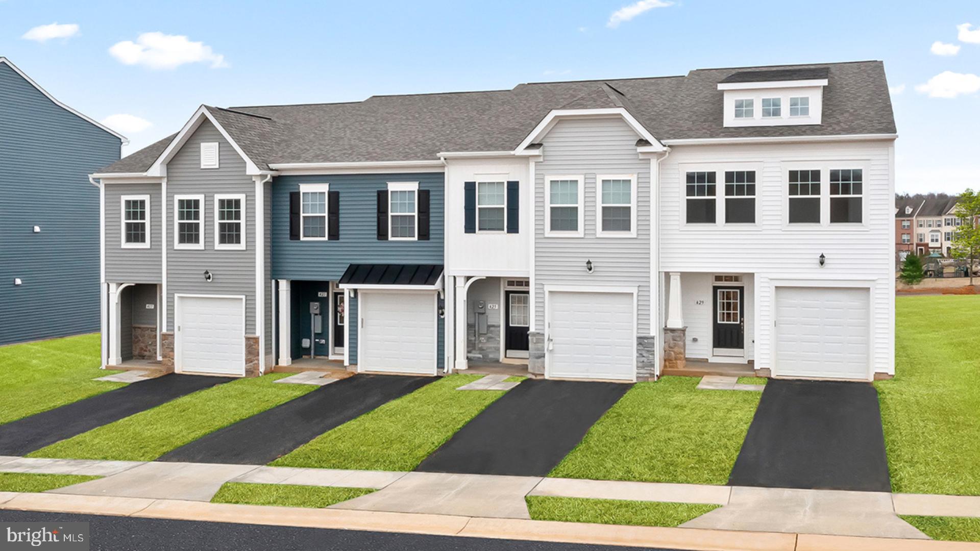 **UP TO $10,000 CLOSING COST ASSISTANCE FOR PRIMARY RESIDENCE WITH USE OF APPROVED LENDER AND TITLE!**
Welcome Home to the LYNNHAVEN in South Brook! This brand new 3 bedroom, 2 ½ bath, and 1-car garage home includes brand new stainless steel Whirlpool appliances, upgraded cabinets and kitchen island. This home lives like a single family, including 9ft ceilings on the first floor. This home allows you to walk into the main level, eliminating the need to cart your belongings and groceries up a flight of steps. This home also features a rear patio for your backyard oasis needs! The first floor has an open concept of kitchen and family room creating the perfect location for entertaining. The primary suite provides an oversized walk-in closet and spacious primary bathroom with dual vanity. Down the hall is the two secondary bedrooms, a full bath and the laundry is also conveniently placed upstairs. Don't miss this June delivery in the desirable South Berkeley area! *Photos may not be of actual home. Photos may be of similar home/floorplan if home is under construction or if this is a base price listing.