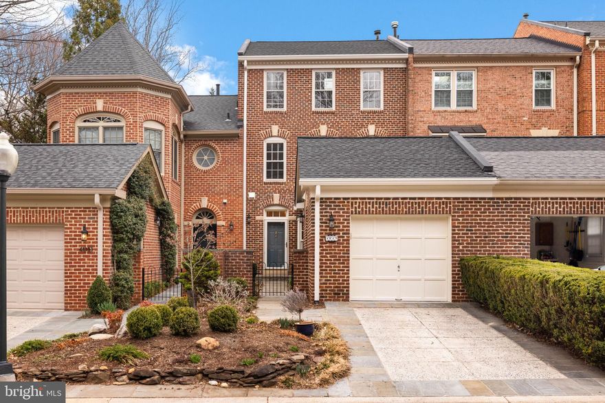 A wonderful opportunity to live in the Hillandale community. Boasting 3,500+ sf on four floors, this sun filled townhome offers a main-level entry and private garage. An entertainer’s dream, the luxurious main floor features gleaming wood floors, a beautifully renovated gourmet eat-in kitchen, a spacious open living and dining area anchored by a cozy fireplace, and French doors that lead to a private wood deck. The entire top floor of the home is dedicated to a spacious primary suite, complete with a spa-like en-suite bath and bonus laundry, a generous walk-in closet and additional storage. On the second level, you will find two secondary bedrooms and a well-appointed hall bath. The lower level offers a great room that opens to a patio, a wet bar, a full bath, a second laundry, and a storage room.  Lower Mansion Drive is surrounded by lush parkland and located at the end of a visitor-friendly cul-de-sac. Showings by appointment with timely notice.