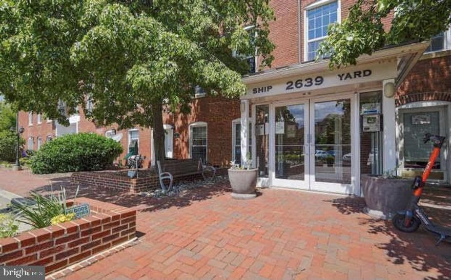 Welcome to your dream home at The Shipyard! Experience the most gorgeous sunsets in this spacious 1 bed/1.5 bath gated community unit! The unit features incredibly tall ceilings that create an open and airy atmosphere throughout. Special features include fresh paint, stainless steel appliances, granite countertops, a dishwasher, laundry in unit, balcony, custom shutters, wall cabinets, and one-vehicle parking! The most incredibly location just 3 blocks from Canton square. Schedule your tour today!