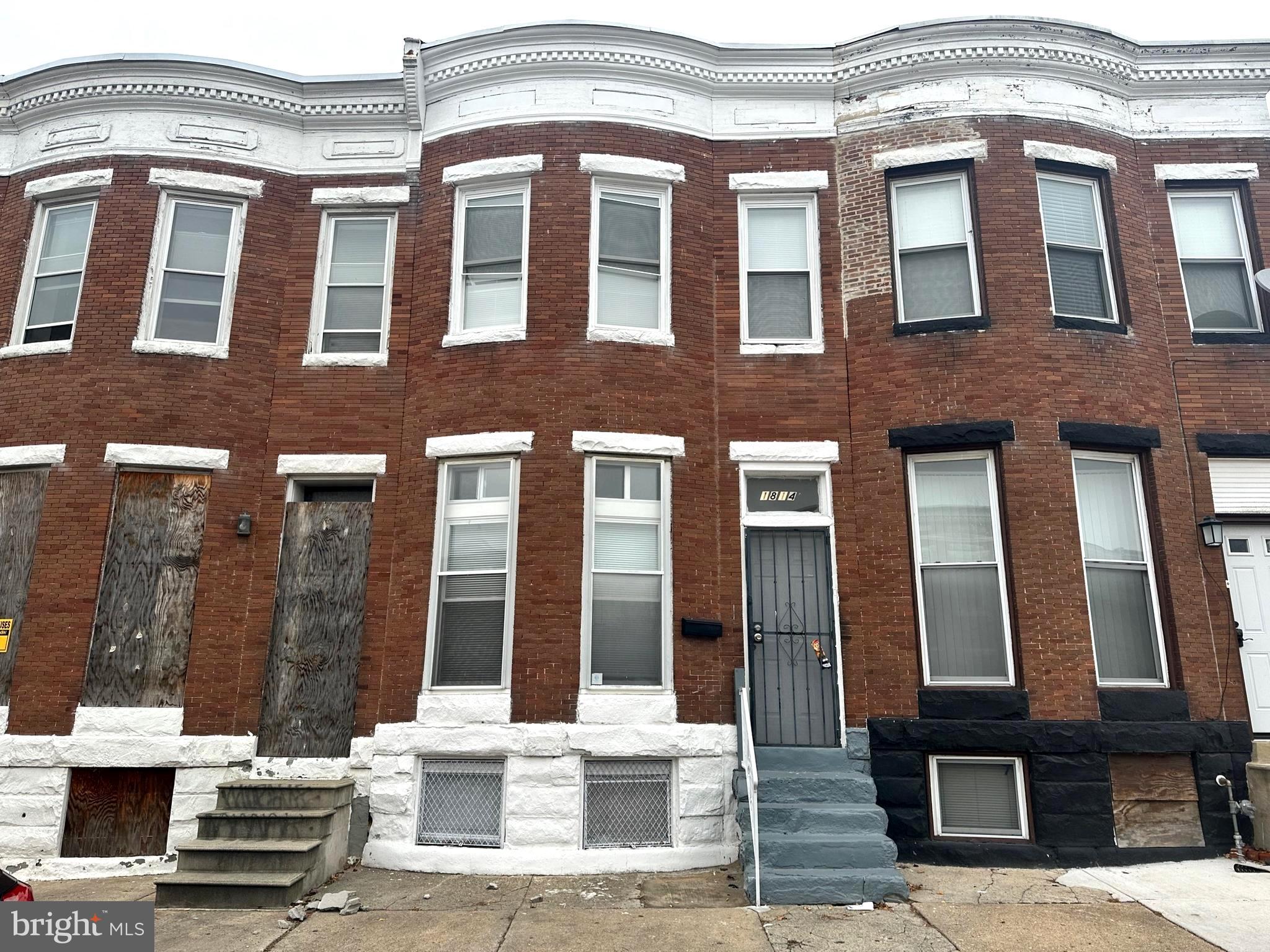 Charming rowhome with its classic brick exterior and three spacious levels, this home offers 4 bedrooms and 2 full bathrooms with great possibilities for customization. Fenced back patio and full basement with potential for additional living space or ample storage. Easy access to major arteries and convenient to public transportation. Whether you're seeking to transform this house into your own or invest in a property with great potential, this is an opportunity you don’t want to miss. Sold "AS IS." Call/text Co Listing agent Katya Cordero for any questions