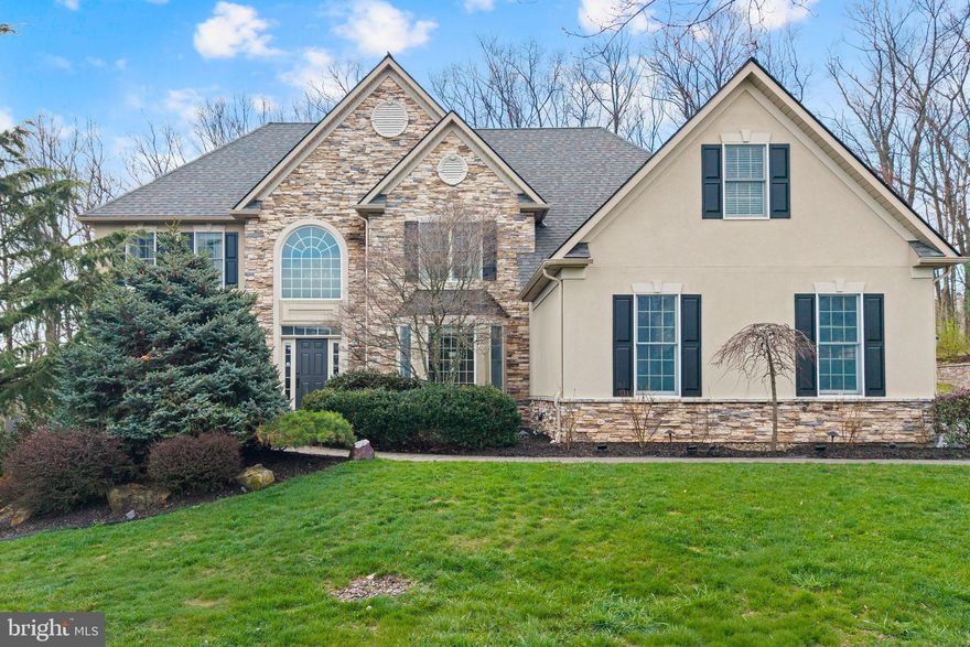 Welcome to this custom and pristine home in the sought after Tivoli Gardens Development.  This 3950+sq/ft home features 6 bedrooms, 4.5 baths, 3 car garage, 2 laundry rooms and is situated on a premium 1 acre+ lot on cul-de-sac. Enter the grand split-foyer leading to large family room with floor to ceiling stone fireplace and hard wood floors throughout!   The recently updated kitchen boasts quartz counters, island, stainless steel appliance package, backsplash and hood. Adjacent kitchen is a sizable custom pantry, mud room and 1st of 2 laundry rooms. The 2nd floor boasts 4 bedrooms with a catwalk overlooking living room. The primary bedroom suite is a homeowner's dream with a tray ceiling, sitting area, two spacious walk-in closets with island, jacuzzi tub, dual vanity AND a 2nd laundry room!  The basement of this incredible home is ideal for a guest/in-law suite with 6th bedroom and 4th full bathroom.  A theatre room, fitness room/study and gas fireplace with oversized stone mantle,  round out this spacious and well-designed level. The outside is ideal for entertaining with Trex deck, fencing, built in grill and  hot tub. Outside also features landscape package, barn and shed. Purchase with confidence and pride in ownership as this home has many modern updates including; owned solar, new(er) roof,  Generac generator, spray foam insulation while being extremely well maintained. This amazing property will meet all your expectations and is waiting to become your new home!