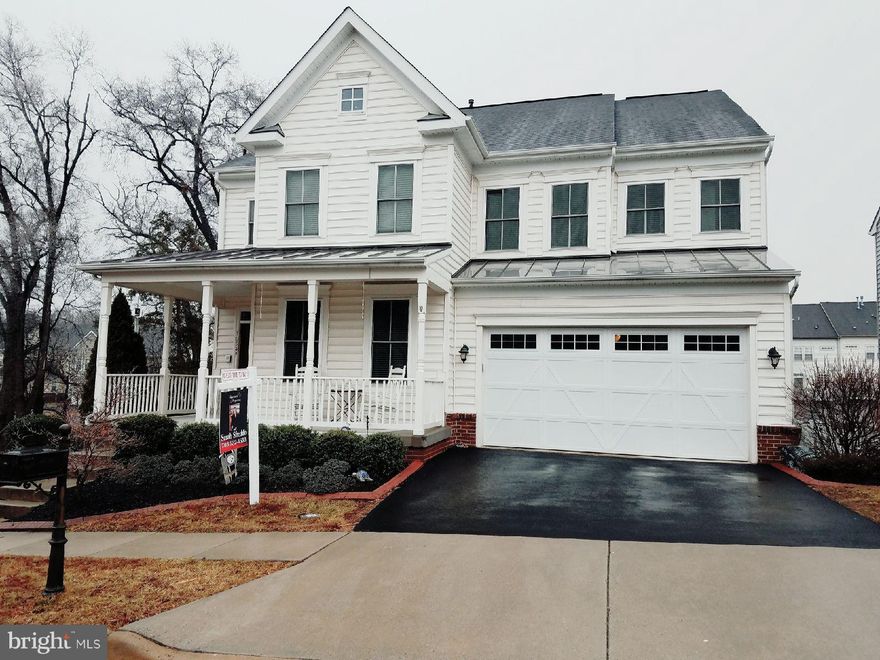 Home in popular Bristow Village, original owners, connected to walking trails at Battlefield Park,playground 1 block, this home boast one of the largest fenced in back yards in community. Easement beside home gives more privacy and available street parking. Open floor plan, hardwoods, sitting area in master, upgrades in kitchen, walk out basement with full size windows, great storage space