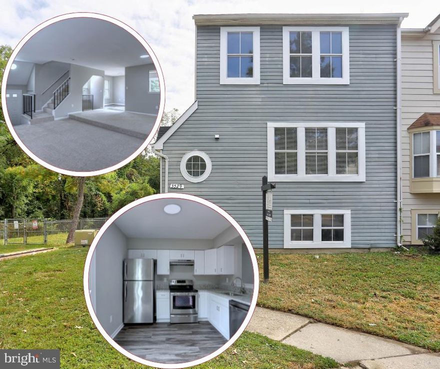 BUYERS FINANCING  IS FALLING THRU THEIR LOSS IS YOUR GAIN ...You do not want to miss this  end unit home.  The seller gave this home a makever August/September  2025. Upgraded cabinets, granite countertops, and replaced stainless steel appliacances  in the kitchen.  LVP flooing in all the bathrooms, kitchen and entire  lower level .  Carpet Installed throught the rest of the house. All the bathrooms have been updated as well with new vanities,lighting and painting   Entire home was just painted from top to bottom. This includes walls, ceilings amd trim  . Replaced sliding glass door from kitchen to the deck. Deck was just power washed and restained. Fully fenced in backyard and fenced was installed August 2025. Lower level also has full bath and room that could be a great bedroom  and walks out to backyard. (Perfect for a roomamte or guest room)Just 10 minutes from the University of MD College Park .   Only 20 minutes  from Washington DC . Close to schools and shopping . Just minutes from the .IC.C(Route 200)  I-95 and Route 1 makes for easy acces...  This HOME qualifies for Zero down to max loan amount of $806,500.No PMI.620 minimum credit score. $5000 grant at settlement.$7,000 community uplift program (Baltimore MSA) for down payment/closing in addition to the grant of $5000.
Client not required to be a first-time buyer.
This is a property specific loan program.