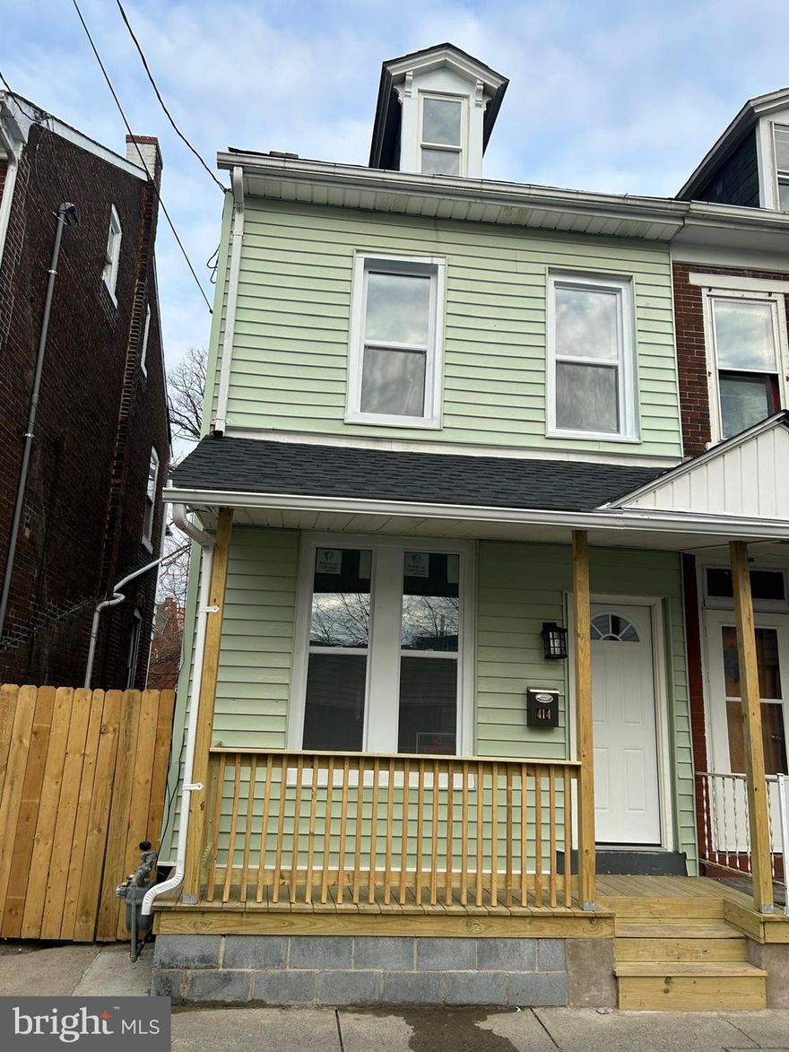 Looking for space and affordability? 
This renovated 4-bedroom home (with attic bedroom!) offers 1 full bath and a small private yard right in Lebanon City. A great option for buyers who want city living with extra room to grow.