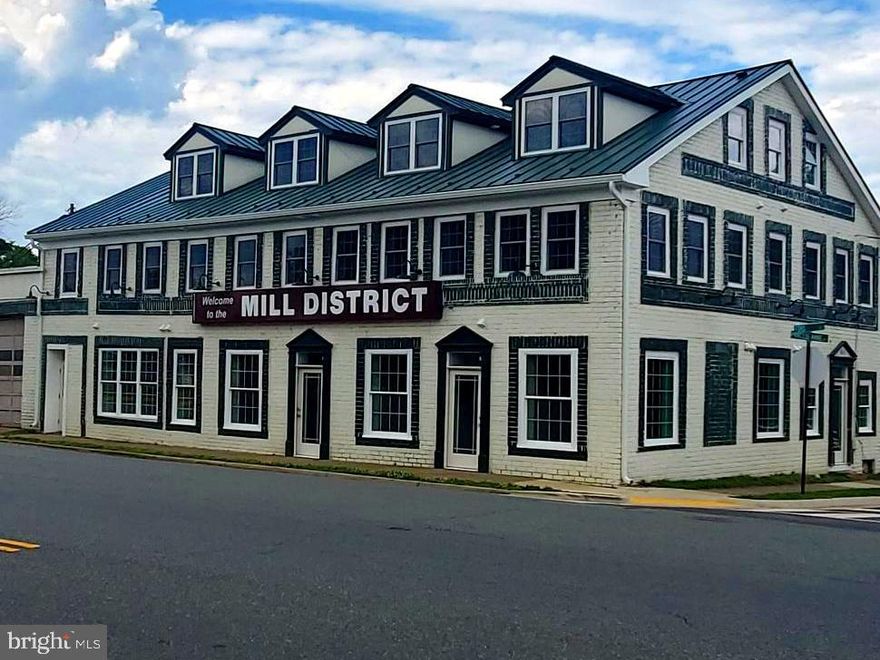 3RD FLOOR APARTMENT, SEPARATE STORAGE ROOM, SEPARATE DINING ROOM, BUILT-IN DESK & CANAL PARK VIEWS.  SIDEWALKS & SECURITY LIGHTING INSTALLED AROUND BUILDING EXTERIOR.

Apartment living at its finest is now available in the historic 3-story Mill Shop building which has been beautifully restored with sound-proof walls and an interior sprinkler system.  All improvements are new, including washer & dryer, kitchen appliances, wood flooring (original & new), tiled bathrooms, central A/C and heat.  These boutique style apartments are conveniently located in the Historic Mill District of Fredericksburg City.   The Mill Shop Apartments are situated just above the Rappahannock River and directly across the street from the city canal park and trailhead to the Heritage Trail (walking & biking).  Several apartments have partial views of the river.  An easy stroll to Olde Town Fredericksburg, including restaurants, bars, entertainment, lodging, shopping, the VRE train station and the river park.  Invite friends and family to visit the city sites with you (especially during holiday seasons), and if necessary, lodging is available next door at the Inn at Olde Silk Mill.  Also convenient to the University of Mary Washington and Mary Washington Hospital.

You can contact your agent for more details and showings, including rental applications.  A good credit and rental history is required.  Pets will be considered on a case-by-case basis.