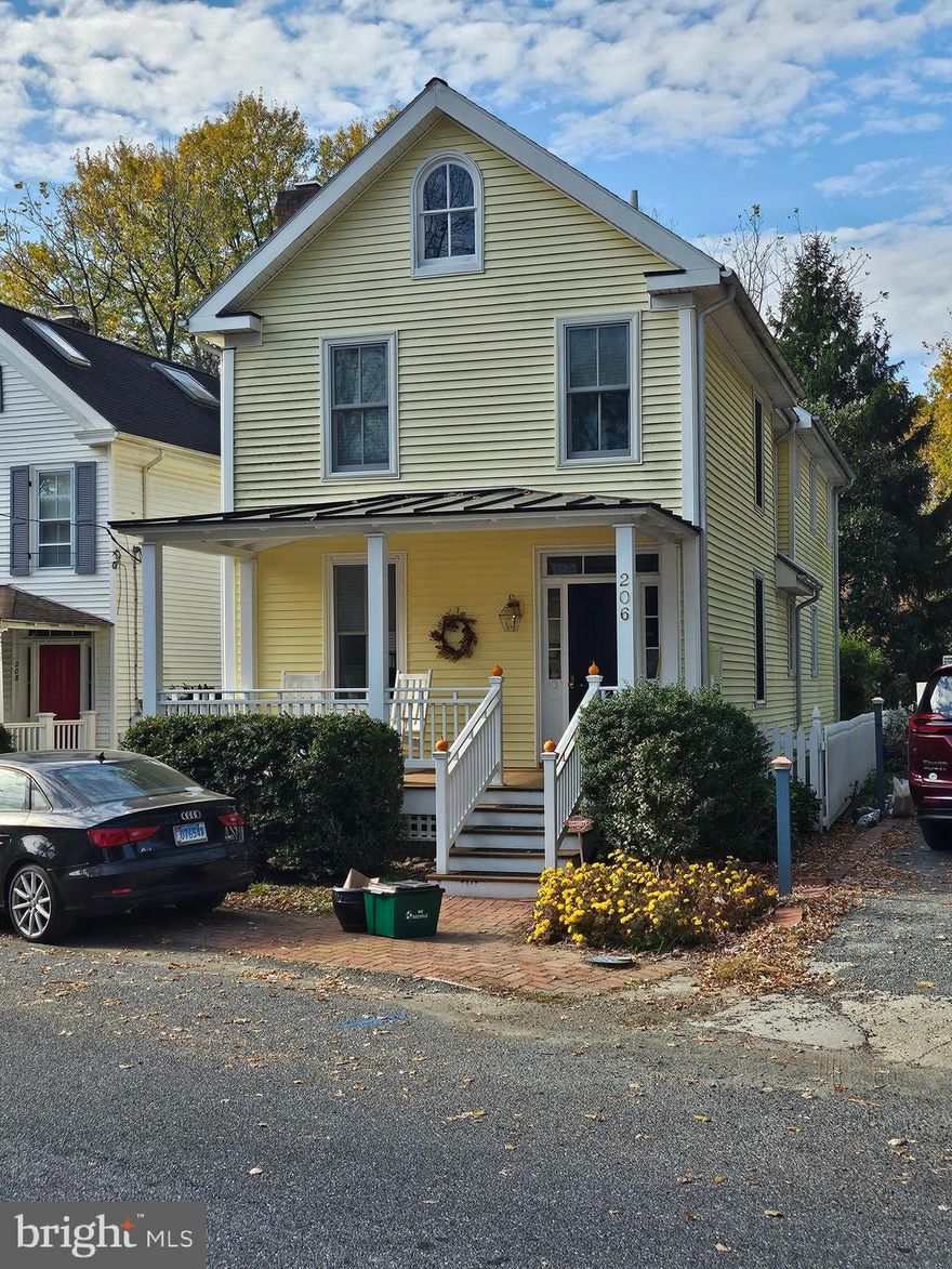 Immaculate home in the heart of the historic district. Quiet Street but just a block from the center of town. Close to shops, museum, restaurants, town park, and marinas. The attention to detail is second to none. First floor bedroom with full bath. Large Primary bedroom on second floor with private deck and en suite bath. Third bedroom with full bath. Third floor finished space for office playroom or exercise room. All crown moldings have hand painted striping. All appliances are newer and in excellent condition. This house is in excellent condition and is move in ready.