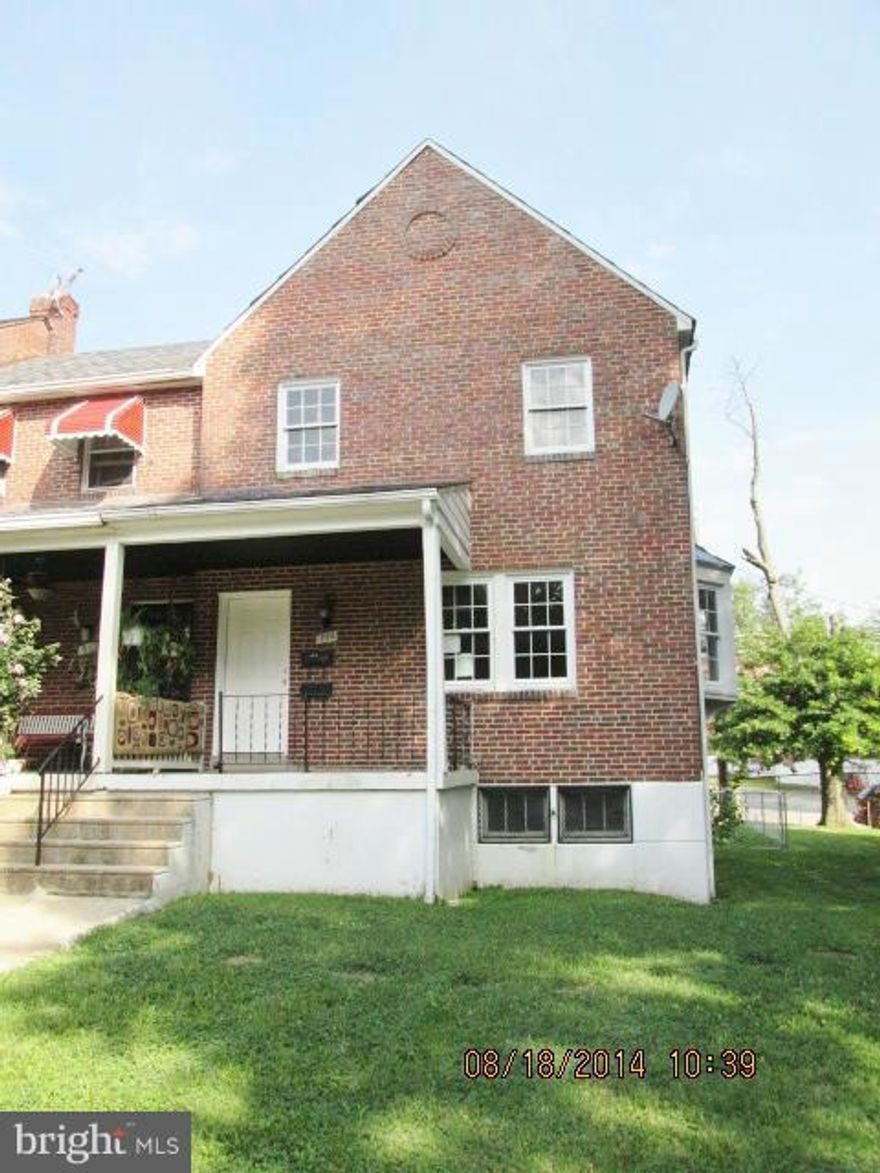 A 2 unit home in Ednor Gardens. recently updated with fresh paint, refinished wood floors and some new windows. 1 unit is 2-3 bedrooms and 1 bath, the second unit is 1 bedroom and 1 bath. Separate water heaters and meters. One central furnace for the radiator heat. Off street parking. A great deal!