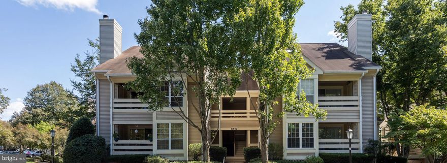 You just came home to this lovely 2 bed/2 bath walk-out main-level condo!  Privately located with front row views--from living room, kitchen and bedrooms--of peaceful pond & fountain with lush landscaping and wildlife OR step right outside to relax on the private patio for an up-close nature experience.  Natural light floods the living room with cozy wood burning fireplace. Large dining room and cheerful kitchen.  Gleaming hardwood floors throughout living space.  Two generous sized bedrooms with ample closet space.  Primary bedroom w/bathroom en-suite, additional full bath in hallway. Newly painted from top to bottom with new carpet in both bedrooms.  Convenient in-unit stacked washer/dryer.   Carr at Pinecrest is a much sought after community with beautiful grounds, walking paths, ponds and a gazebo and outdoor pool.  Minutes to all major transportation arteries--I-395, I-95, and I-495.  Centrally located to shops, grocery, restaurants, and more.  Close to downtown Annandale and quick drive into Old Town Alexandria. 

POA Fee Includes: Common Area Maintenance, Lawn Maintenance, Outdoor Pool, Reserve Funds, Road Maintenance, Snow Removal, and Trash. HOA/Condo Amenities: Common Grounds, Reserved/Assigned Parking.  This one will not last!

Mailbox #H.  Financing: Conventional, VA. NO FHA Financing per the Condo Association. Pet Restrictions: 1 pet allowed: 1 dog, 1 cat or 1 bird under 30 lbs. allowed. If more than one than 1 pet then must get board approval.