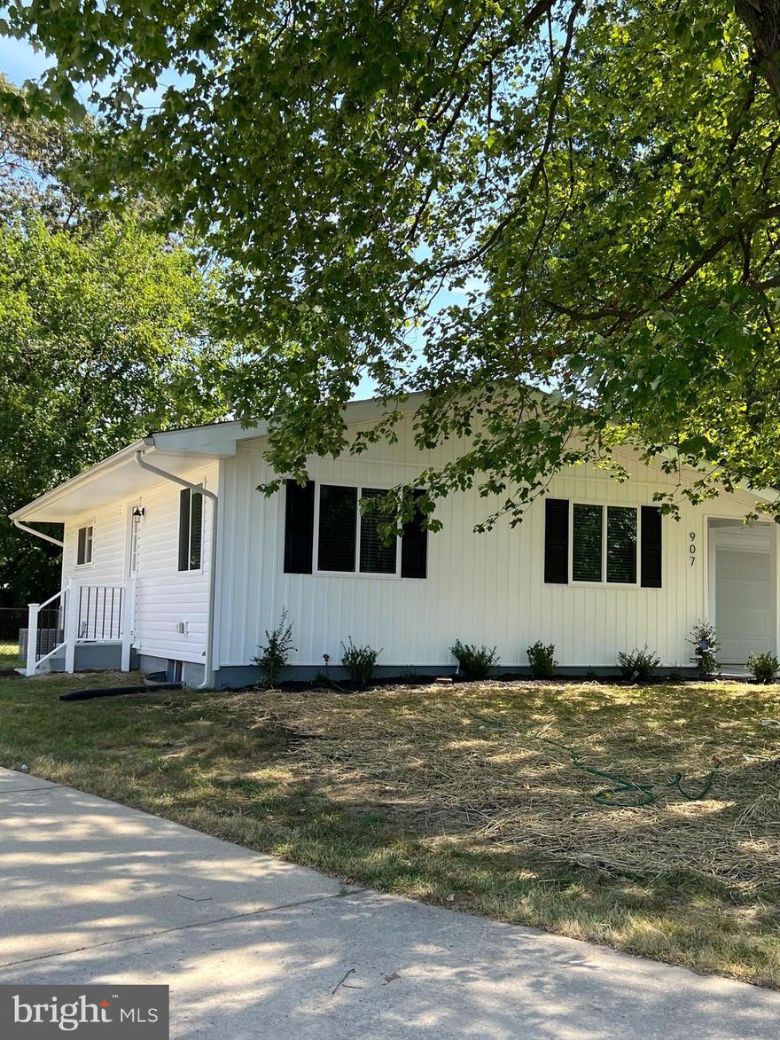 Commission 2.5% Just Reduced! Single Home which has been totally renovated,  located on a quiet cul de sac. Great home for a family.  This is a must to see.  Open floor plan, dining room, living room, 3 bedrooms, one full bath new flooring, freshly painted. Lower level has a room that can be used as a  office, exercise space. and full bath, new carpet, extra space for storage.  New siding and roof was put on  2019.  All new kitchen with new stainless steel appliances with granite  counter top.  Large fenced  back yard. Detached garage with covered walk area to house. Had ground rent but it was paid off in full.