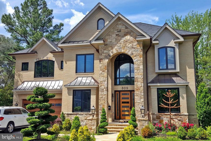 Stunning Craftsman recently built in 2016 - Partially Furnished - Upscale Furnishings. Unsurpassed quality with top-of-line finishes.  Abundant natural light & open floor plan with 10' ceilings. 7,194 sq. ft. of interior modern living. Chef's Gourmet Kitchen opens to spacious family room and breakfast area. Formal Dining Room. Master Suite with gas fireplace recessed drop down TV and spa quality bath. Elevator to 3 levels.  Finished lower level with recreation room and Home Theater. 4 gas fireplaces. 2-car garage. Laundry rooms on upper and lower levels. Professionally landscaped yard with stone patio and BBQ grill. This home has everything.  5 blocks to Pentagon City Metro & Crystal City Metro.  Steps to Amazon's new HQ2 "National Landing". Minutes to DC, the Pentagon, Reagan National Airport.  Steps to upscale shops and restaurants.