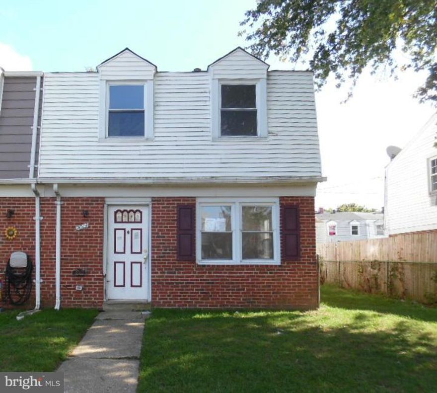 HUD Owned Home, case number 241-811340.  HUD Homes are sold "as is,"  FHA insurable with repair escrow, subject to appraisal.  Exciting chance to own this solid brick home!  Enjoy full basement, generous room sizes and rear yard.  Easy access to Downtown Baltimore.