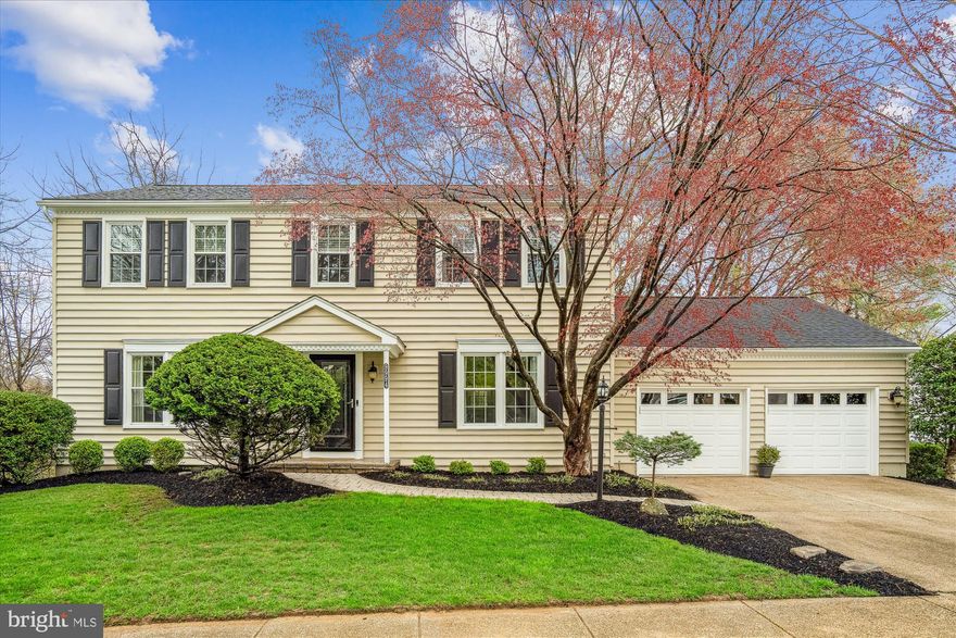 Pride of ownership and a picturesque lot set the stage for this meticulously maintained Colonial in MacGill's Common in The Village of Kings Contrivance. For the discerning buyer, this semi-custom Quincy built home means quality construction, superior craftsmanship, and custom features...and all sited on an unbelievably gorgeous lot next to open space with peaceful treed views in every direction. A tasteful living room and formal front dining room with updated light fixture await your entertainment needs. Beautiful hardwood floors stretch throughout the entire house, giving an upgraded feel throughout.<br><br>

Custom features of this special home include a lovely bay window seat in the family room overlooking the mature trees and stunning landscaping, as well as a beautiful stone fireplace (gas) with raised granite hearth that is the highlight of the family room. An updated kitchen with granite island and doors that open to a wonderful screened-in porch with vaulted ceilings, leading onto the deck - all surrounded by serene nature views. These amazing outdoor spaces are perfect for private relaxation or entertaining guests.The upper level features a spacious owner's bedroom, with joined dressing area and gorgeously updated bathroom.Three generously sized bedrooms and a beautifully updated center hall bathroom complete this level. The lower level recreation room is spacious, and has sliding walkout doors opening to the private backyard. A laundry/utility room, plus a hobby/exercise room complete the lower level. The attached 2 car garage is remarkably oversized, providing abundant additional storage space - a rare find in Columbia.<br><br>

Significant updates give the buyer peace of mind and include replacement windows, new custom front door (2021), new gutter system (2022), and new roof with architectural shingles (2022).  Ideal location close to commuter routes, neighborhood shopping and restaurants, and walking distance to the neighborhood pool and numerous paths for biking, running, and walking throughout this charming neighborhood.