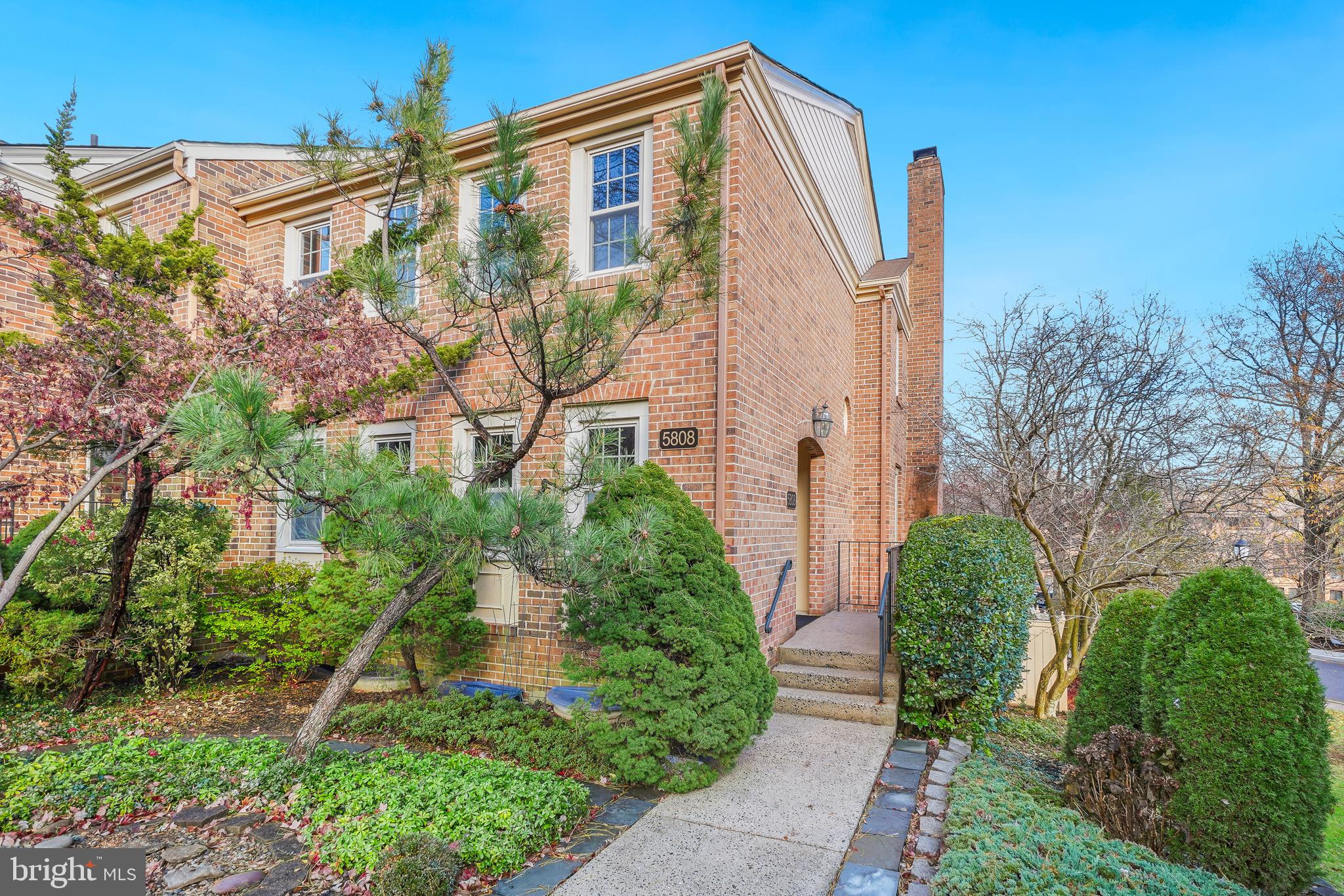 This Beautiful, All-Brick, South-Facing End-Unit Townhome Is Perfectly Nestled in The Quiet Community of Old Georgetown Village. With Windows on Three Sides, The Home Is Filled with Incredible Natural Light and Stunning Views. Upstairs, You’ll Find Three Spacious Bedrooms and Two Full Baths. The Main Level Features a Kitchen, Dining Room That Opens to The Living Room with a Brick, Wood-Burning Fireplace, Gleaming Hardwood Floors, a Welcoming Foyer, an Office, and a Convenient Half Bath. The Lower Level Offers a Walk-Out Design with Full-Sized Windows, Abundant Natural Light, a Bedroom or Office, a Full Bath, a Laundry Room, and a Large Family Room with Another Brick, Wood-Burning Fireplace. Step Outside into a Private Paradise with a Fully Fenced Backyard and a Large Patio, Perfect for Relaxing or Entertaining. With Fresh Paint and Thoughtful Updates Throughout, This Home Is Truly Move-In Ready. Old Georgetown Village is a Highly Sought-After Location Close to Metro, Restaurants, Entertainment, Whole Foods, Parks, Pike & Rose, Excellent Schools, Shopping, and More. This Home Enjoys a Particularly Special Spot within the Neighborhood, Come See for Yourself!