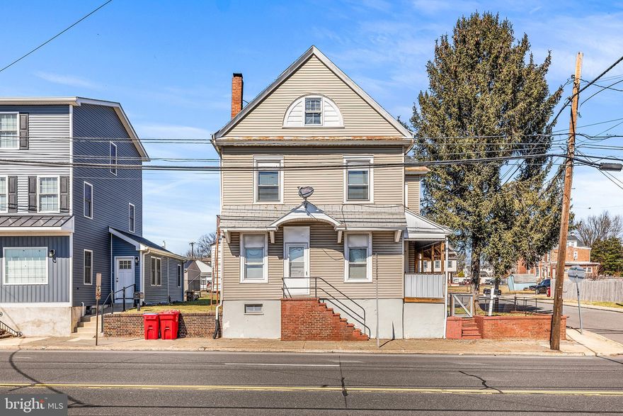 Welcome to 1001 W High St, a fully renovated duplex with a detached four-car garage—an excellent income-producing opportunity located in the highly desirable Pottsgrove School District. Offering a total of 1,874 square feet, this well-maintained property features two spacious units, each thoughtfully designed with a comfortable living room, kitchen, two spacious bedrooms, and a full bathroom.The basement provides convenient laundry access along with additional storage space, and each unit is equipped with its own dedicated gas heaters and their own hot water heaters for separate utilities. The second-floor unit also benefits from access to a large third-floor attic, providing ample additional storage. Recent renovations enhance the property's value and efficiency, including a new roof installed in 2023 and new upstairs windows added in 2024. The detached garage includes four garage bays (2 single bays, 1-2 car bay), offering additional rental income potential. The property previously generated $3,850 per month in total rental income, including garage rentals, and is currently being offered vacant to allow flexibility for investors or owner-occupants. Whether you're looking to expand your investment portfolio or live in one unit while offsetting your mortgage with rental income, this property presents a fantastic opportunity. Schedule your private showing today.