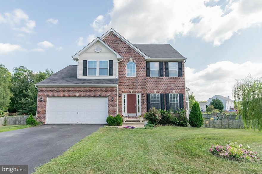 LOCATION!!! Easy access to two commuter MARC Trains. Spacious fully fenced rear yard & lovely views from rear deck. Custom features include 42" cabinets, double pane vinyl windows w/energy saving/no-fade film. Full partially finished basement. Custom blinds, gas fireplace, garage, chef's kitchen.