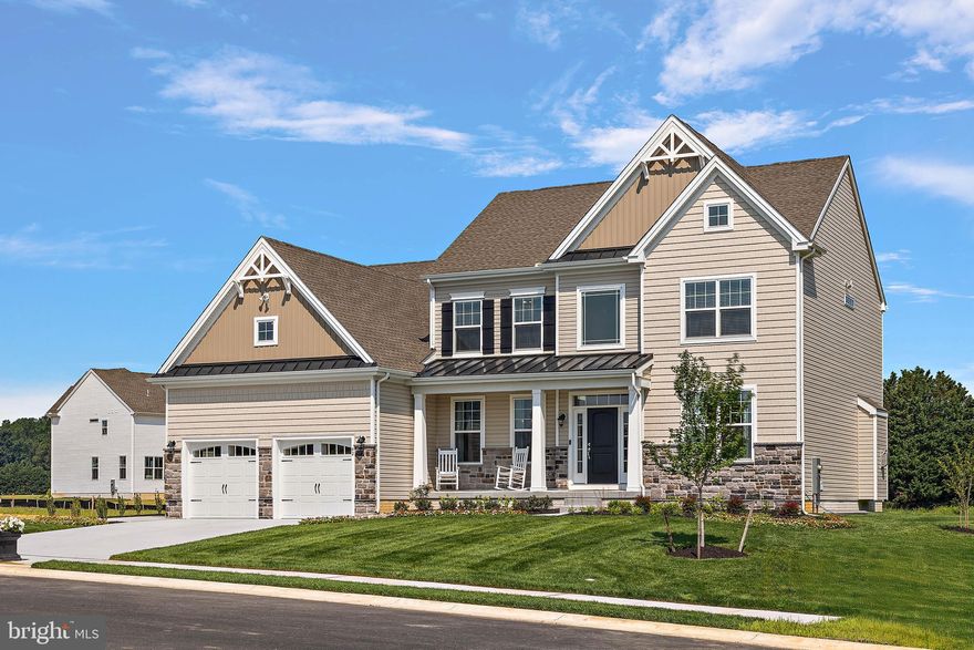 Bound to be one of our most popular new home designs, the Kingsport was designed with comfort and luxury in mind. With 4 bedrooms, 2.5 bathrooms and a 2.5 car garage, we know you will fall in love with this home. As soon as you enter you will find yourself in the midst of a grand two-story foyer. To the side you will see a large study which can also be used as flex space and to the other side the formal dining room. Straight through the foyer, you’re welcomed by the incredible family room with soaring ceilings—as well as the option to add a cozy fireplace and additional windows for optimal lighting. Pass through the spacious family room to find the beautiful kitchen with large island and walk-in pantry—paired with the breakfast room for maximum seating. Also on the first floor, you’ll find a powder room and convenient laundry/mudroom. Moving up to the second floor will bring you to the crown jewel of the home-the owner’s suite. The massive owner’s suite boasts a large walk-in closet and a spa-like bathroom where you have the option to add a soaking tub if you desire. You’ll also find a full bath and 3 additional bedrooms on this floor, each perfectly sized and with large closets. There are many ways to customize this versatile floor plan to make it uniquely yours—whether you want to add a sitting room or additional walk-in closet off the owner's suite, or expand the kitchen and breakfast area. With captivating features from top to bottom and afunctional layout that can’t be beat, you’ll have no problem creating the home you’ve always envisioned with the Kingsport floor plan. All homes at Pond View Estates come with granite kitchen countertops, stainless steel appliances, extensive LVP flooring tankless water heater and much more! . ***Price reflects the Kingsport Traditional elevation with basement. ***Utility foundation option available depending on site evaluation. ***Sample photos and artist renderings shown. ***See Sales Manager for details. View the attached video of the Kingsport model home/sales center.