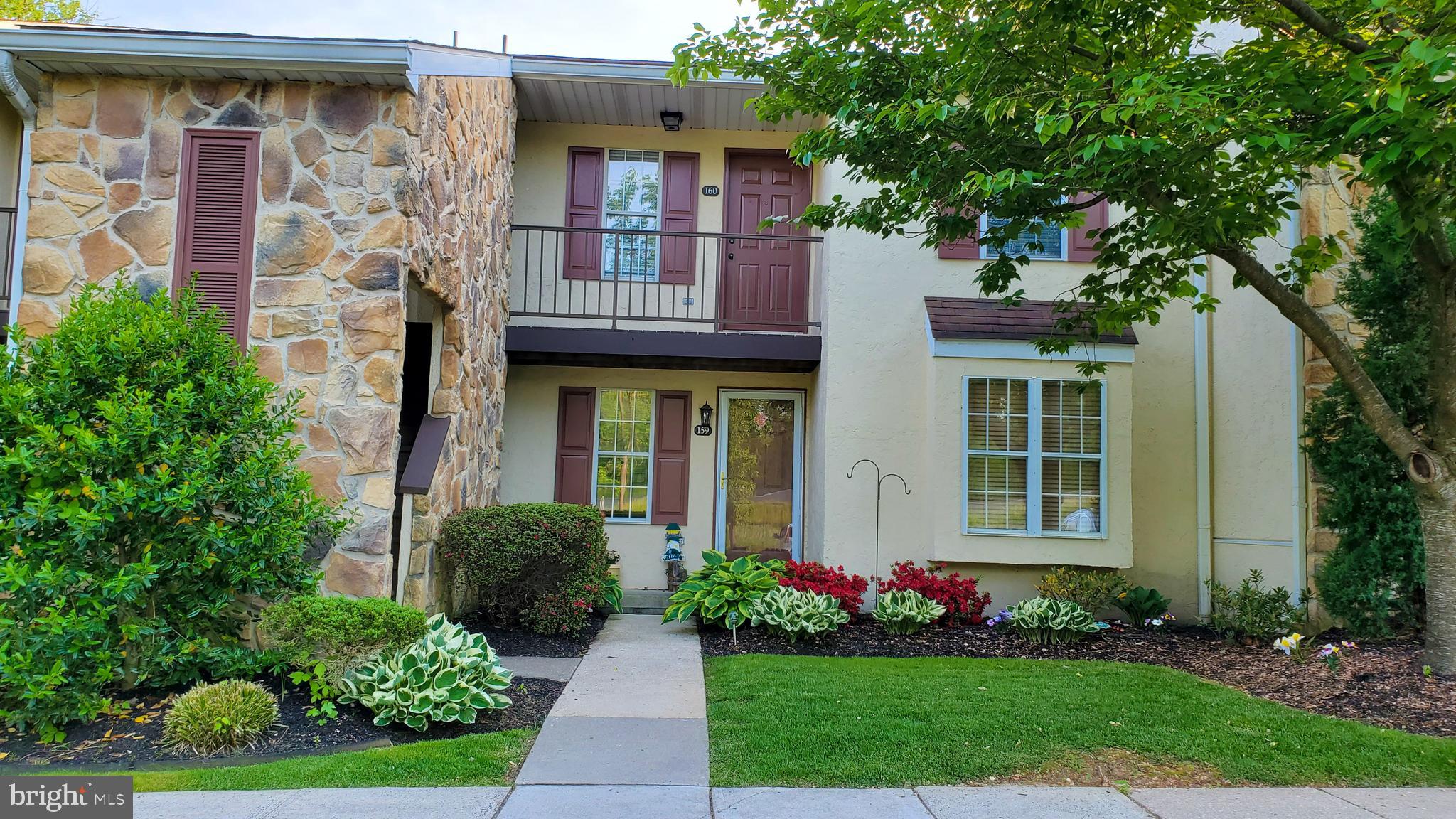WITH A TOUCH OF CONTEMPORARY STYLE! Meticulously maintained and in PERFECT move in condition. It’s an updated unit, 2nd floor, Two bedrooms and Two full bath with large covered deck in Valley Stream that is in popular Chesterbrook - Ranked #1 for 2020 as BEST Places to Live and BEST Suburbs to raise a Family in America by National ranking site, Niche. The totally redone contemporary style Kitchen with Bulter’s pantry and cabinets with plenty storage that includes full length pantry. The open breakfast counter flows into dining area. This also is very convenient for serving food into dining area. Tiled backsplash and stainless steel appliances gave that contemporary touch again. . The kitchen and 2nd bed room has wooden floor. Brand new cooking Range and Washer were installed in 2020. Berber carpet in main areas including Master Bed is relatively new. The master bed has a walk-in closet with custom storage. Both the bath rooms have beautiful updates. Large deck with a small storage room, located off the main living area, and is privately located and perfectly exists for relaxing any time. All of this is in the highly ranked and sought after Tredyffrin-Easttown School District. Monthly HOA fee includes Common Area Maintenance, Exterior Building Maintenance, Lawn Maintenance, Parking, Snow Removal, Trash, Water. The entire community was recently updated with building painting, new chimney caps, street improvements etc. Community has plenty Parking and its close to shopping, trails and pool. Perfect way to start the summer and new school year!