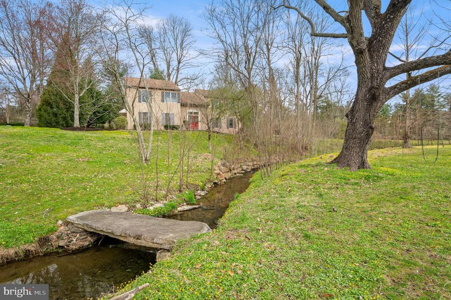 Welcome Home to 464 Wyldhaven Road, your private sanctuary in prestigious Beaupre, Radnor   Township. Your once  in a lifetime opportunity to have it all, this property is a tremendous value! Act quickly and find yourself in this exquisite home that has been  well maintained  and upgraded by its owners for 20 years. The 1.2 acre property sits above your own stream and has a large flat yard with mature plantings that show off through all the seasons. There is a massive private back deck as well as a lovely side yard seating area that will make you feel like you are on vacation. This is a home retreat for enjoying  time with family and friends. 

You will "hear the quiet" but be within the Beaupre neighborhood and Award Winning Radnor School District.  Opening the welcoming double front doors, there is an entry powder room. Follow the hardwood floors leading to your dedicated and spacious Living and Dining rooms, offering you every possibility to entertain. The First Floor family room is a fireside gathering space with three sets of French doors that lead out to your sprawling and bucolic Deck where you will find yourself enjoying your  morning coffee. Is a Pool or Tennis Court in your future?  Whats your vision?   Included with your new home is a stunning Tiger Maple Entertainment Center that was custom designed and built just for this family room space. 
 
Moving on to the Custom Cambria Kitchen, you will notice that is has all the features you want within a clean and sleek design, due to its recent renovation.  Abundant cabinet space, a central island, and a greenhouse window are well thought out features you will appreciate. Off of the kitchen is access to the finished basement that has additional closets for seasonal and toy storage. The Basement makes a fantastic area for watching sports, working out, or a children's play area. There is room to do it all! The current homeowners
 invested in a new French Drain and Dehumidifier pump system for your comfort and peace of mind,  so that you can get maximum use of this additional finished level of your home. 

 Up the staircase to the second floor you will  notice that the Bedrooms are extra large and also have Hardwood Floors with the exception of  a bonus room off of the Master that is carpeted.  It would  serve well as an  office, nursery, or personal den!

The Master Bathroom was recently expanded and renovated. It is going to awe you with its top of the line Chromotherapy Soaking Tub with a park - like view, Heated Floors, and European Shower. As you enter the Master you  will see the  wall that has three Closets with raised panel doors. On the other side of the Master entry hall you will see a large Walk In with organizers as well as a dedicated shoe closet with Custom Built Ins. Pocket Doors! Finally you will have the abundant closet space you have been looking for! A hall bath with a bathtub and three additional sunny bedrooms come off the landing and complete the second floor. 

464 Wyldhaven Road is the total package of craftsmanship and style, privacy, and in a prime lush location. It offers  easy access to Route 30, 495, Center City,  King of Prussia and surrounding Counties. Its the perfect mix of what you need for the lifestyle you desire, in great condition, and ready for you to move into and enjo

*See final photo where blue line indicates approximate yard area.
* All measurement indicators are approximate.