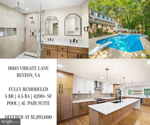 11603 VIRGATE LANE RESTON VA 20191