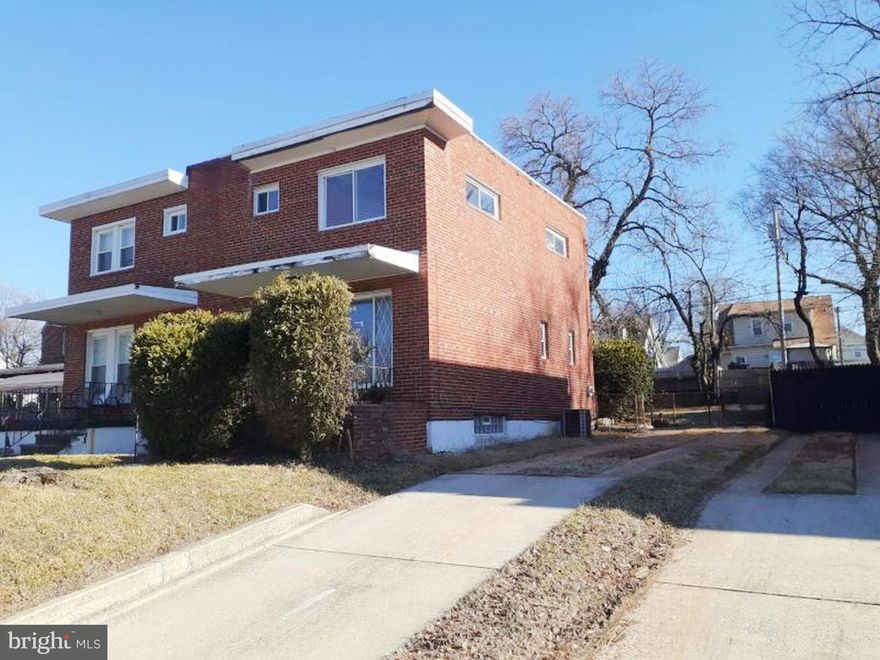 Due to condition, the property may have health/safety risk(s). Prior to entry/access, all parties, including the real estate agent, must sign a Hold Harmless Agreement that is included in MLS Associated Documents. The property may only be shown by appointment. All persons who are going to enter the dwelling must sign the form individually. Signatures as an entity are unacceptable. Great Opportunity to Build Sweat Equity Quickly! Super Value located in Pimlico Race Course neighborhood. Conveniently located close to all amenities such as schools, shopping, restaurants, parks, employment, and transportation. Brick Semi-Detached with almost 1200 SqFt +/- of finished living area. Large Living Room, Formal Dining Room, and Kitchen. 3 Bedrooms, 1 Full Bath. 1 Half Bath. Great fenced yard. Off street parking. Offers will be entertained after property has been exposed on the MLS for 7 calendar days. Seller must comply with HUD Guidelines 24 CFR 206.125 (g). Buyer pays all transfer costs. Seller cannot pay any of the buyer’s closing costs. BUYER TO VERIFY GROSS LIVING AREA. INFORMATION IN LISTING TAKEN FROM PUBLIC RECORD. BE CAREFUL OF BOTTOM BASEMENT STAIRS STEP. All Reverse Mortgage properties are sold at 100% of the appraisal value within 180 days from recorded deed. IF BUYER SUBMITTING AN OFFER WANTS UTILITIES TURNED ON FOR INSPECTIONS, THE UTILITIES WILL BE TURNED ON IN THE BUYER NAME AND ARE TO BE TURNED OFF IMMEDIATELY UPON THE INSPECTION TIME FRAME EXPIRING. BUYER TO VERIFY GROSS LIVING AREA AND STATUS OF GROUND RENT, IF ANY.  INFORMATION IN LISTING TAKEN FROM PUBLIC RECORD. Seller will provide buyer with counteroffer addendum as part of negotiations. THIS SELLER ADDENDUM WILL AMEND AND SUPPLEMENT THE CONTRACT AND, IF APPLICABLE, THE ESCROW INSTRUCTIONS. IN THE EVENT THERE IS ANY CONFLICT BETWEEN THE SELLER ADDENDUM AND THE CONTRACT OR ESCROW INSTRUCTIONS OR NOTICE OR OTHER DOCUMENTS ATTACHED TO OR MADE PART OF THE AGREEMENT, THE TERMS OF THE SELLER ADDENDUM WILL TAKE PRECEDENCE AND SHALL PREVAIL. The following MUST be included in ALL MD contracts: “Buyer(s) acknowledges that the amount of the fee or assessment of deferred water and/or sewer charges for the subject property, if any, MUST BE VERIFIED BY THE BUYER. Buyer(s) also accepts responsibility for any such charges that may exist and further acknowledges that Buyer(s) will be responsible to pay for the same AT OR after closing. After settlement, Seller and Seller's agent SHALL NOT BE liable to Buyer(s) for any amount of any fee or assessment not disclosed.” All contracts and offers are subject to final review and approval of seller. All contracts and offers are not binding unless entire agreement is ratified by all parties. NOTE: Final List Price/Sales Price is subject to HUD guidelines. ALL OFFERS ARE SUBJECT TO FORMAL HUD APPROVAL.” Equal Housing Opportunity.