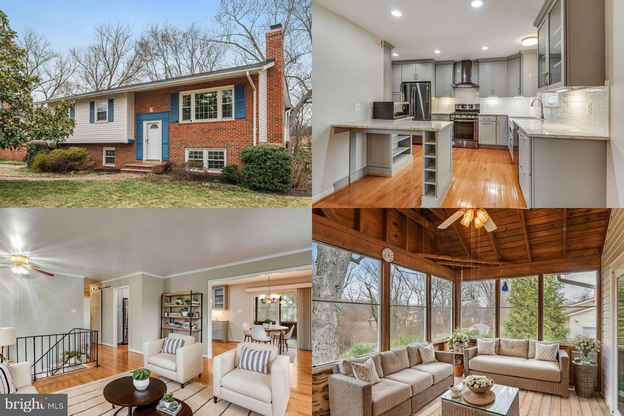 Fall in love with this meticulously maintained and charming home in Sudley! The main level boasts beautiful hardwood floors throughout, featuring three spacious bedrooms, two full baths, a bright and inviting living room, a formal dining room, and an updated country-style eat-in kitchen with sleek stainless steel appliances and elegant quartz countertops.

The finished walkout lower level offers even more living space, including a generous family room with a cozy wood stove fireplace, a fourth bedroom, a full bathroom, a laundry room, and a storage room. Step outside from the lower level to an expansive, flat backyard that backs to a serene nature sanctuary—perfect for relaxing evenings or lively weekend gatherings with family and friends.

With no HOA, this home is a rare find and a true must-see! Don’t miss your chance to make it yours.