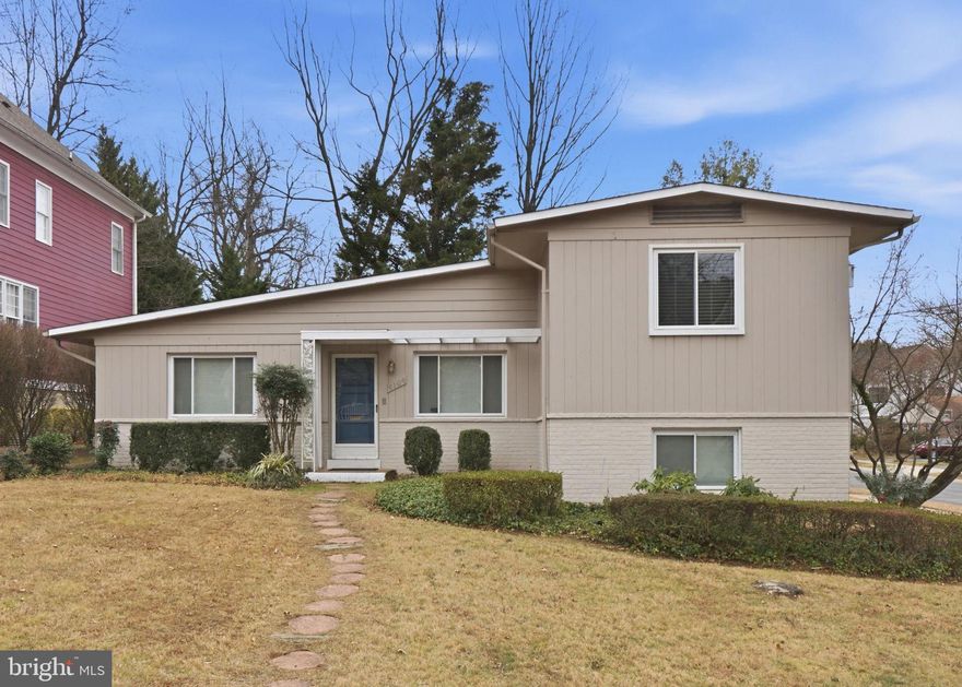 Nestled in the sought-after Landon Woods neighborhood of Bethesda, 6104 Kirby Rd offers a rare opportunity. Just minutes from downtown Bethesda, this property combines an unbeatable location with endless potential.

Lovingly maintained by the same owner for 40 years, this split-level home features 1,750 square feet of living space on a .21-acre corner lot. The upper level includes two bedrooms and a full bathroom, while the lower level includes an additional bedroom and full bathroom, offering flexibility for a variety of lifestyles.
 
The main floor offers a cozy living room with high ceilings and a fireplace, a more casual flex space just off of a sweet and functional kitchen, and a dedicated dining room space.

The next steward of the property will love the chance to transform this charming home into a personalized haven, perfectly tailored to their needs, or to start from scratch and build on an exceptional lot in a neighborhood that commands both high demand and enduring value.

6104 Kirby Rd is brimming with potential.  Don't miss your chance to create something extraordinary in one of Bethesda's most desirable neighborhoods!