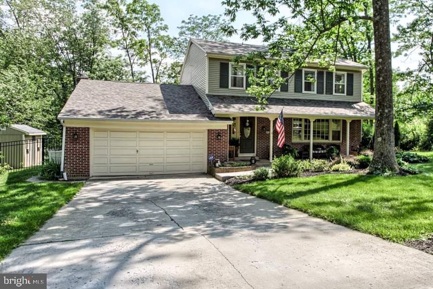 Convenient location, great yard and so many updates!  Your family will love the recently remodeled tile kitchen with an open floor plan.  Over 2500 SF with the finished lower level offering an office (or 5th BR) and Game Room.  Hardwood floors in Living & Dining Room. New heat pump, Air Conditioning & hot water heater (?11).  Enjoy watching children and pets play safely in the fenced yard.   Shed, 2 car garage.  A joy to show!
