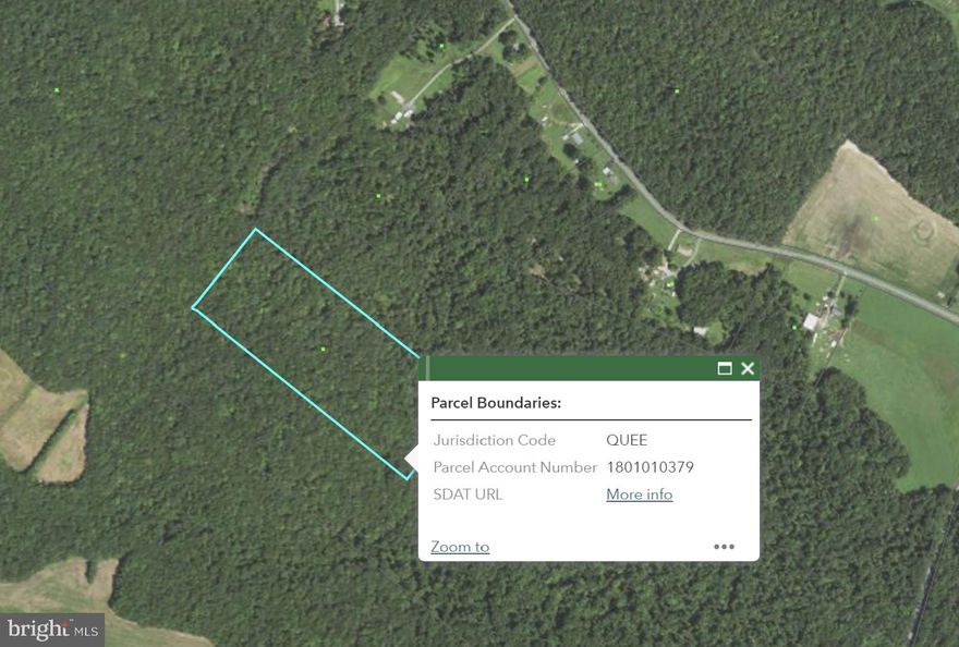14.8 acres wooded in Northern QA County. This property is currently land locked with no legal access. Call for details.