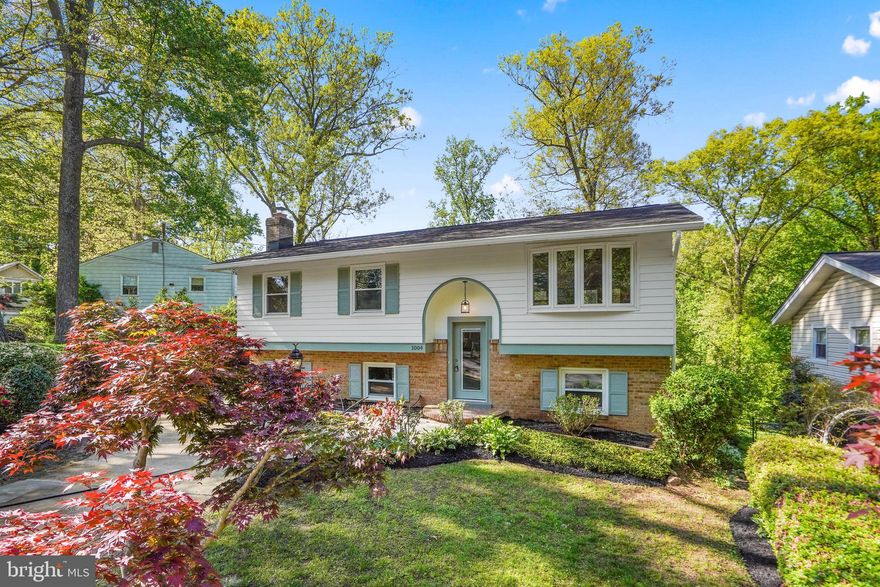 Completely renovated split level with 5 bedrooms and 2.5 bathrooms.  Open concept main level.  Large deck overlooking a beautifully landscaped yard.  Lower level features a second living space with fireplace.  Primary bedroom en suite.  Completely new kitchen with island, reclaimed wood shelves and a beautiful backsplash.  New roof, gutters, fascia and soffit.  New solid core doors throughout.  The microwave hood vents to the outside.