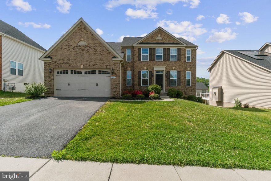 Beautiful 4 bedroom 2.5bathroom colonial w/2car garage,  Built in 2015 in sought after Windlass Overlook. Home shows pride of ownership with upgraded amenities, including a Gourmet kitchen w/huge center island, granite counters and stainless steel appliances and an attached morning room.  The first floor features 2-Story ceilings in the foyer and hardwood flooring throughout. Enjoy relaxing in the family room w/gas fireplace. The upper level has a master suite which boasts French doors,  2 walk-in closets and an  En Suite bathroom. There are an additional 3 bedrooms. The large unfinished  basement has plenty of storage, and is already roughed in and awaiting your finishing touched