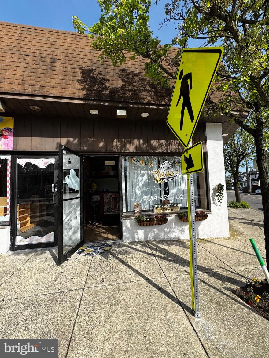 Luca's Cucina! Prime established Italian restaurant for sale. (currently doing take out and catering, no sit-in) No liquor / liquor license.  JUST THE BUSINESS IS FOR SALE. The property is not owned by the business owner and is not for sale. The business currently leases the 1st floor space in this property for $2000/month. New owner can take over lease or discuss new lease terms with landlord upon sale. All equipment, recipes, existing inventory, and good will included in sale. Current owner willing to train and stay on for a short period (paid of course) to help new owner get acquainted. Business is in a prime location along a commercial corridor and has access to a shared basement and bathroom with neighboring personal services business (along the side, its a small one room space). There is parking in the rear which can be used for a short period if loading of inventory/product is needed. The parking is not included though. Cannot stay for an extended period. Amble street and lot parking is available around the space. Currently the business is doing take out and catering only. Strong financials can be provided upon request. Lease is available as well.