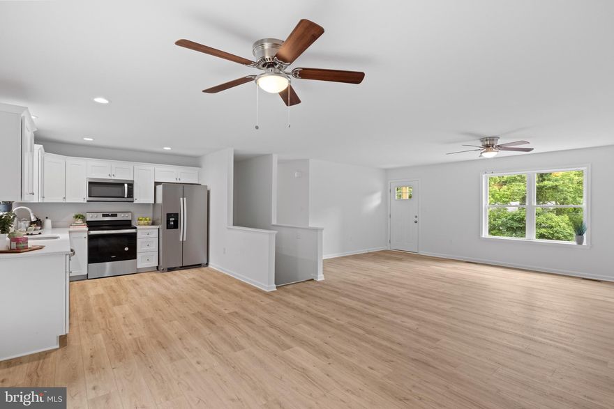 Welcome Home to 214 Antler Trail Road! This brand new construction is almost completed offering 2500 sqft on a peaceful half acre lot with private deeded River access for you to enjoy! Move right in with ease to this 3 Bedroom, 2 Full Bath home with stunning LVP Flooring, Vaulted Ceiling, and granite countertops in the kitchen. Primary Suite offers views of your scenic backyard, double sinks and walk in shower. Walkout level basement with ample amount of space to customize to your needs. Accessible location, conveniently located to amenities, travel routes, entertainment, history, and  more! Schedule your tour today!