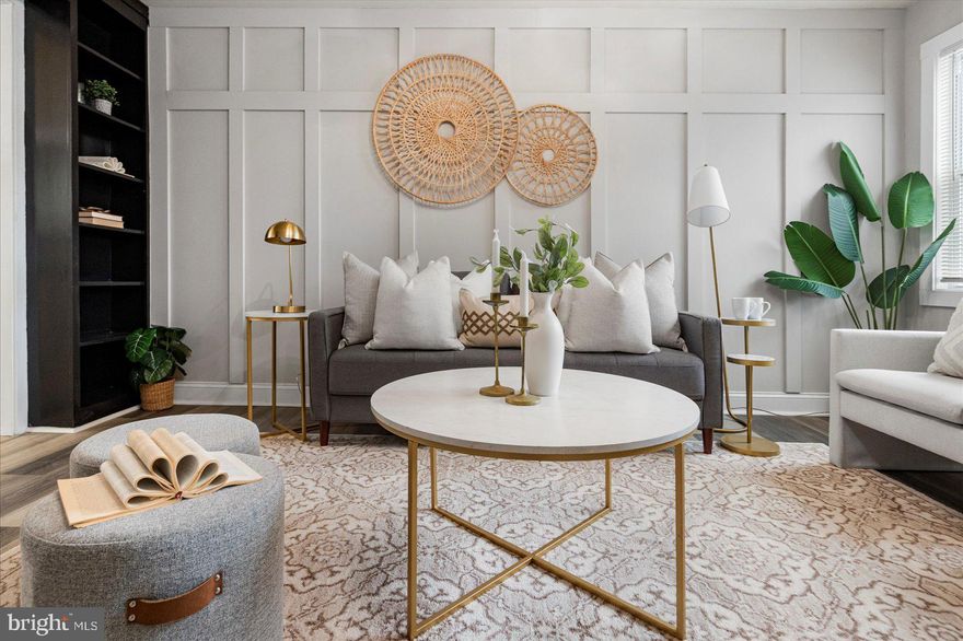 Stunning and super stylish 3-bedroom, 2-bath home featuring custom accent walls and beautifully crafted built-ins throughout. The modern kitchen is equipped with stainless steel appliances, sleek granite countertops,  table space, and a seamless walkout to a fully fenced-in yard.

Both bathrooms are absolutely gorgeous, showcasing high-end finishes and contemporary design. The lower level offers an industrial-style basement with ample space for a home office, gym, or recreation area.